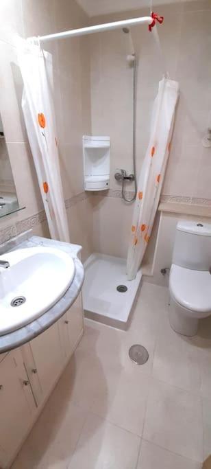 Apartamento Vistas Al Mar Con Piscina Y Terraza Foz Eksteriør bilde