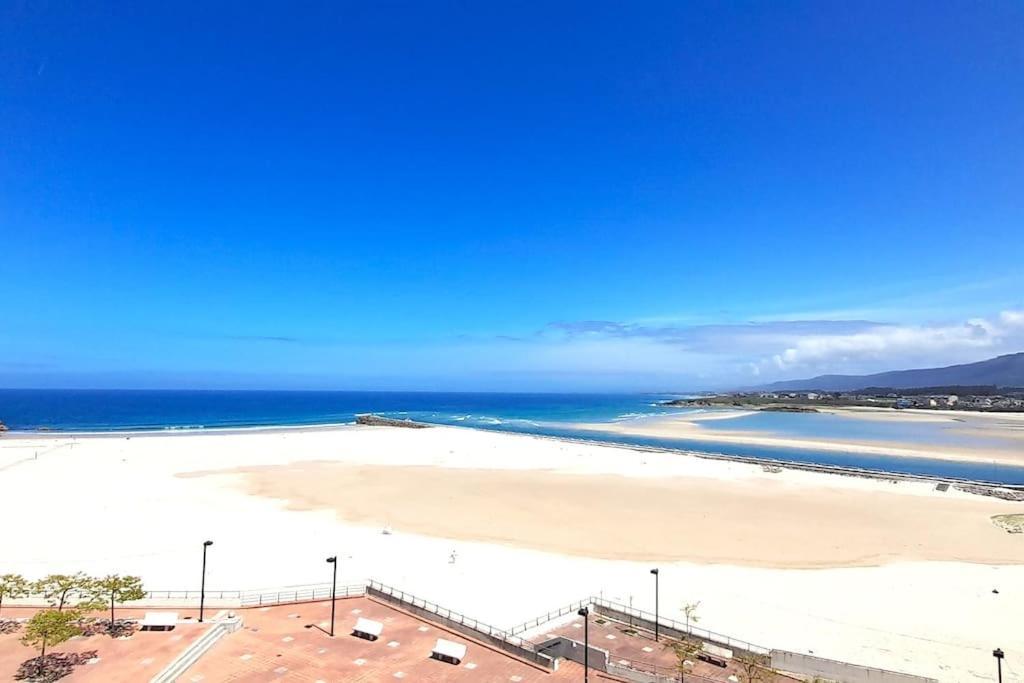 Apartamento Vistas Al Mar Con Piscina Y Terraza Foz Eksteriør bilde