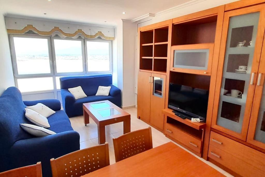 Apartamento Vistas Al Mar Con Piscina Y Terraza Foz Eksteriør bilde