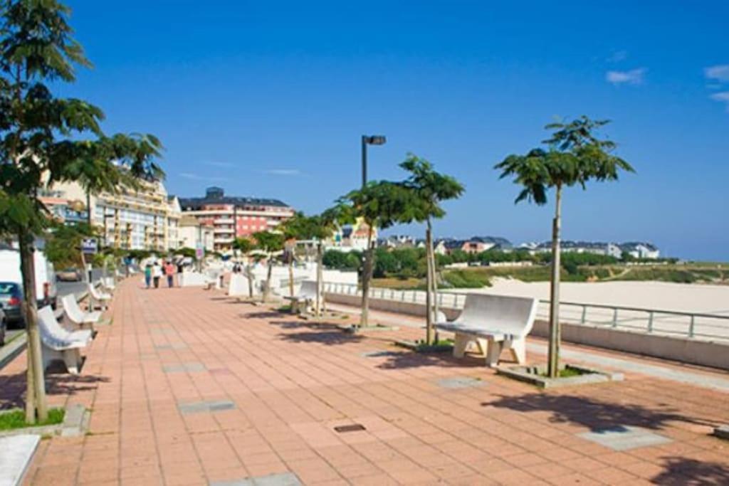 Apartamento Vistas Al Mar Con Piscina Y Terraza Foz Eksteriør bilde