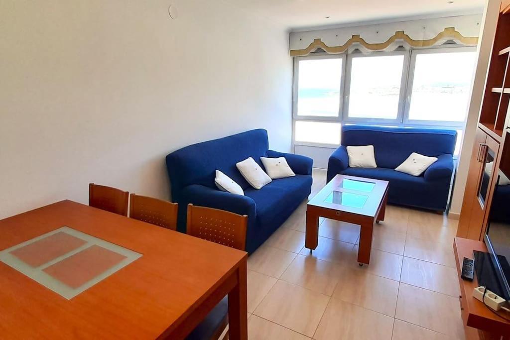 Apartamento Vistas Al Mar Con Piscina Y Terraza Foz Eksteriør bilde