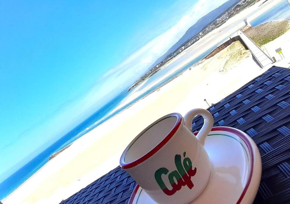 Apartamento Vistas Al Mar Con Piscina Y Terraza Foz Eksteriør bilde